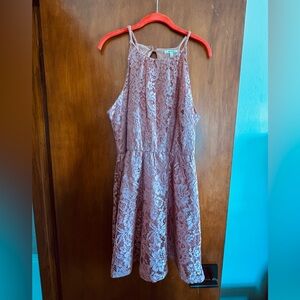 Maurice’s spring pale pink dress